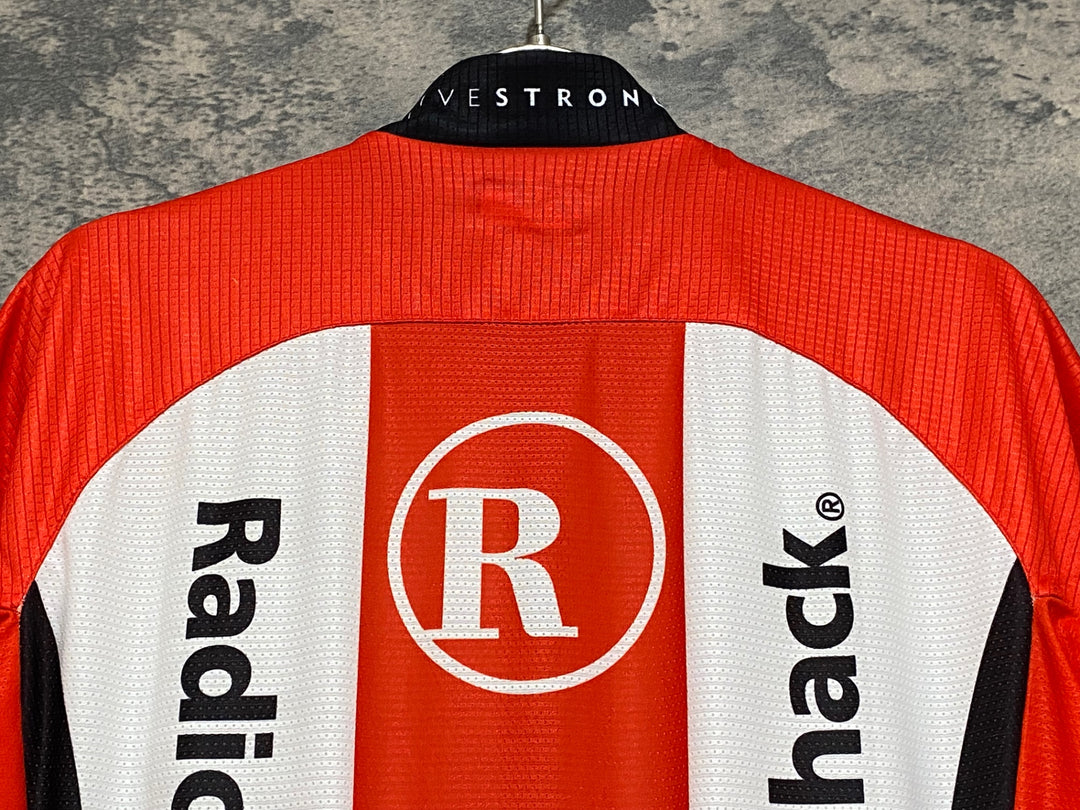 JR664 ボントレガー  BONTRAGER 半袖サイクルジャージ 白赤 S