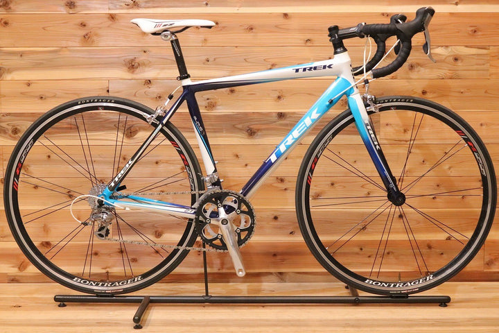 おまけ付き！ トレック TREK 2.1 2009モデル 52サイズ シマノ ティアグラ 4500 MIX 9S アルミ カーボンバック ロードバイク 【広島店】