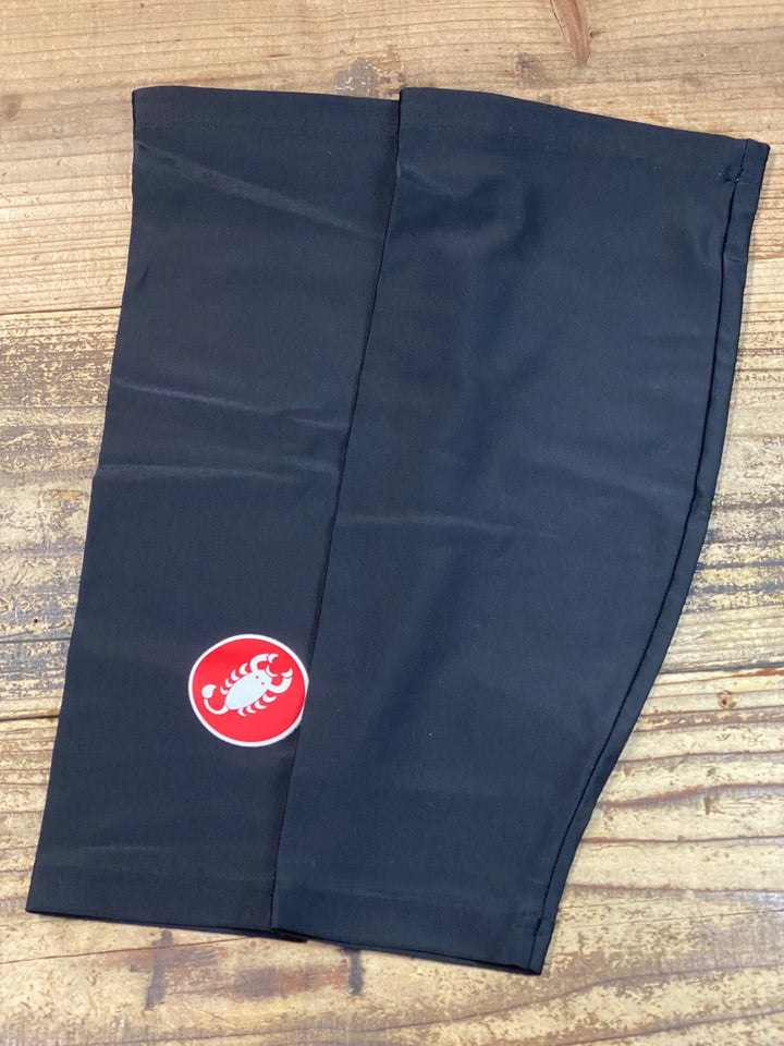 JT390 カステリ Castelli ニーカバー 黒 M