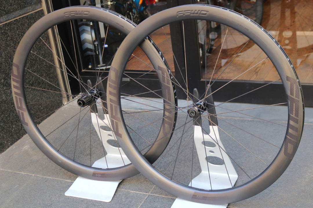 ファストフォワード FFWD RAW カーボン ディスク チューブレスレディ ホイールセット シマノ11S/12S 21C 【東京南麻布店】
