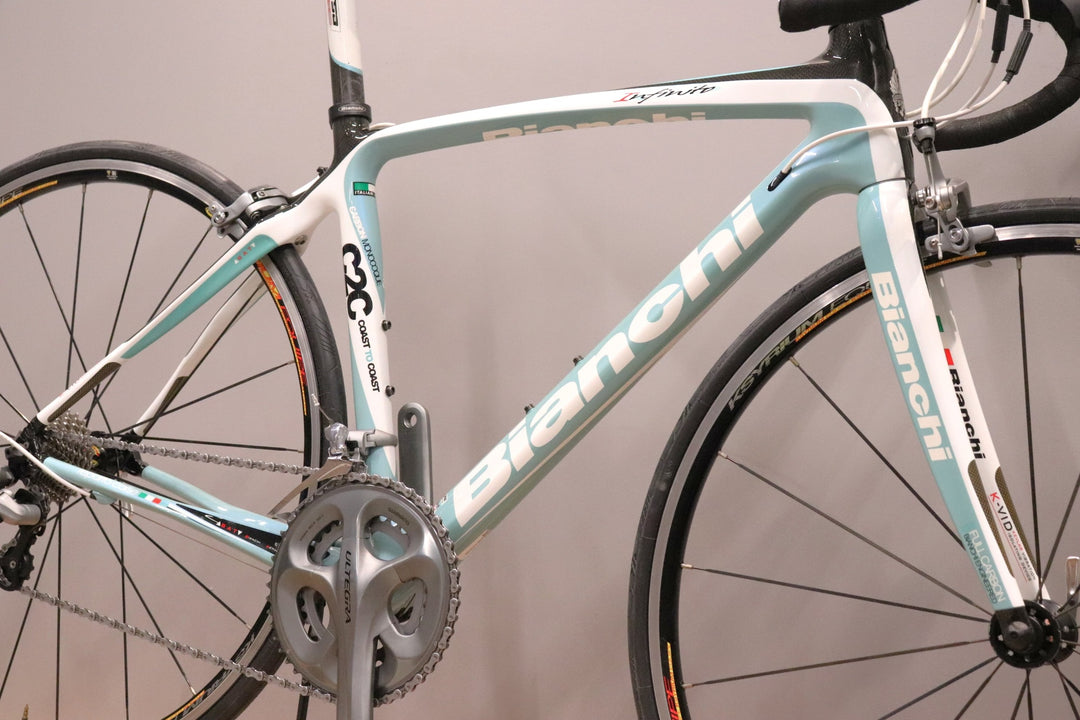 ビアンキ BIANCHI インフィニート INFINITO 2010モデル 500サイズ シマノ アルテグラ 6700 10S カーボン ロードバイク 【仙台店】