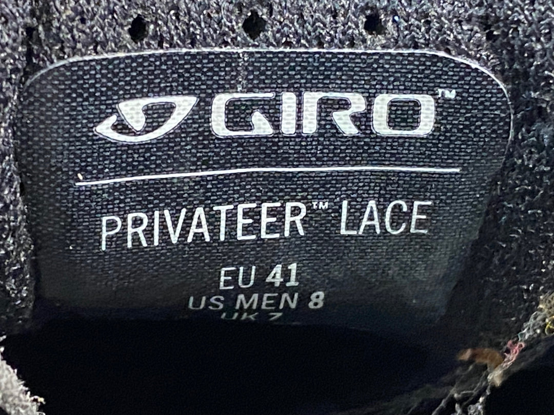 JN077 ジロ GIRO PRIVATEER LACE ビンディングシューズ 黒 EU41 SPD