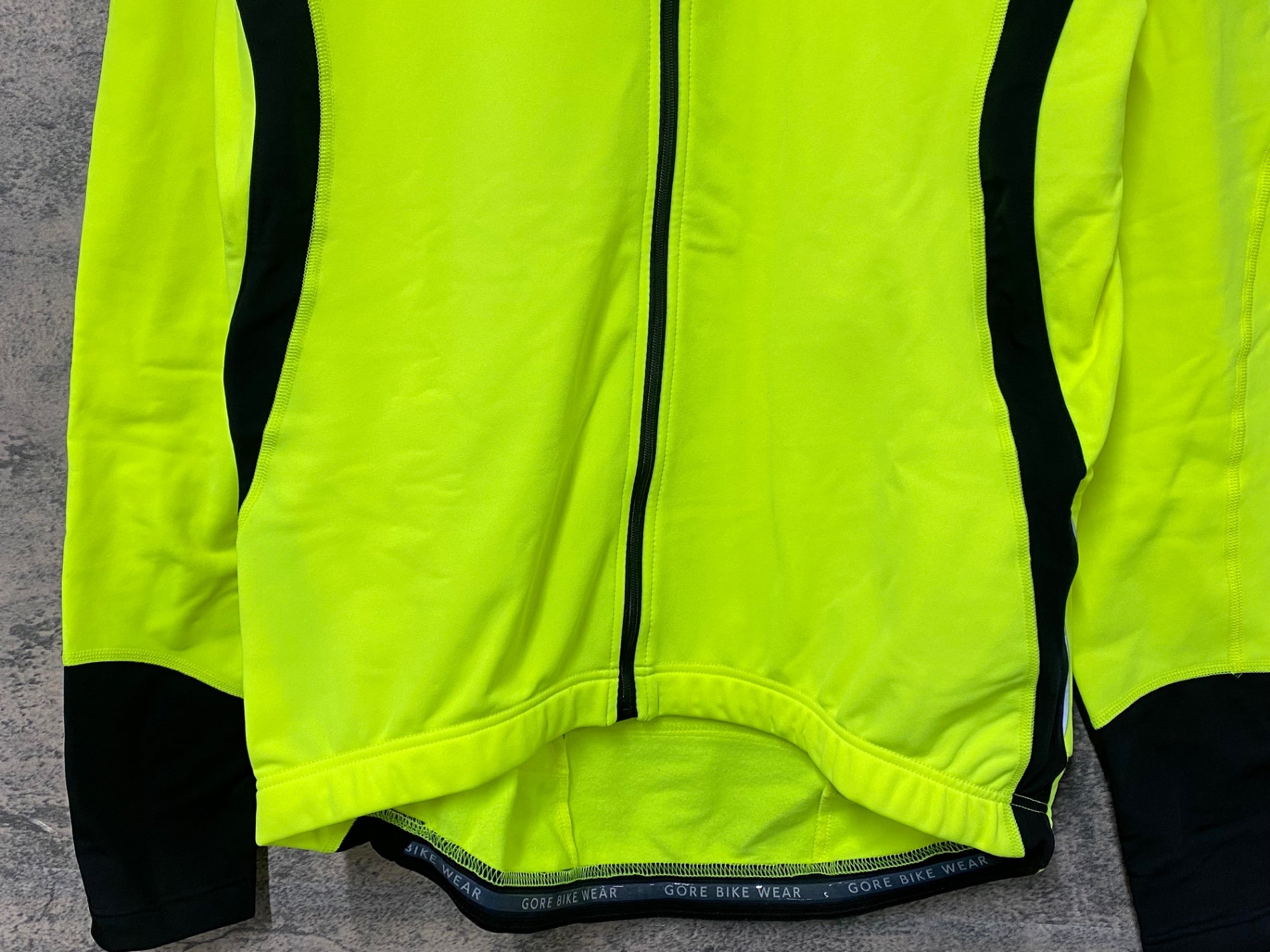 KH009 ゴアバイクウェア GORE BIKE WEAR 長袖 サイクルジャケット 黄色