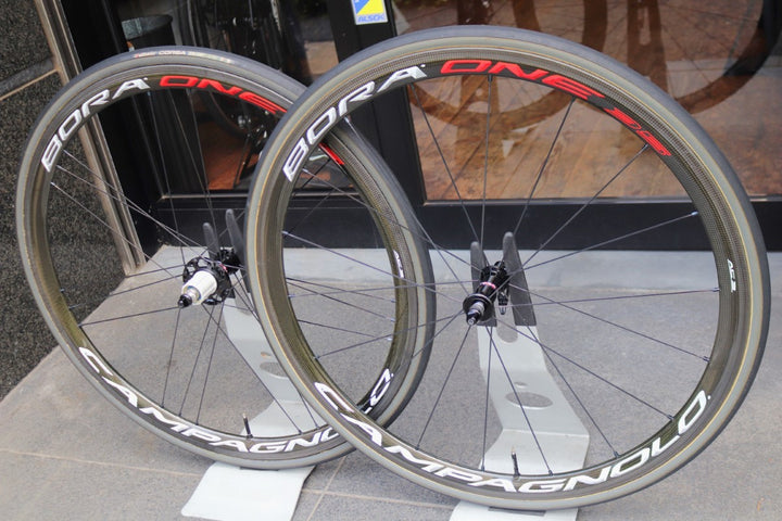 カンパニョーロ CAMPAGNOLO ボーラ ワン BORA ONE 35 AC3 カーボン チューブラー ホイールセット シマノ 12/11S ワイドリム 【東京南麻布店】