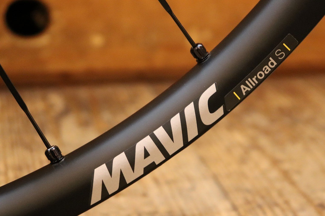 マヴィック MAVIC オールロード ALLROAD S DISC QR仕様 アルミ チューブレスレディ シマノ 12/11S ホイールセット【芦屋店】