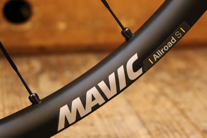 マヴィック MAVIC オールロード ALLROAD S DISC QR仕様 アルミ チューブレスレディ シマノ 12/11S ホイールセット【芦屋店】