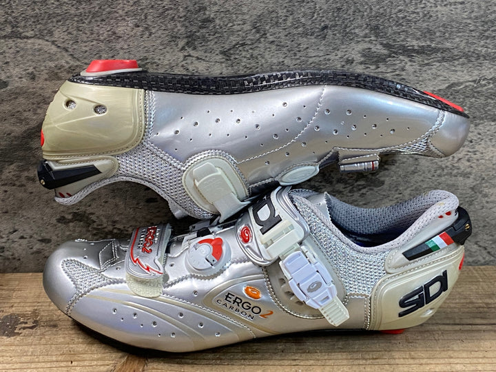 JR154 シディ SIDI SCARPE ERGO 2 C.L VERNICE ビンディングシューズ グレー EU45