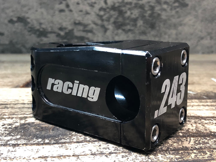 JM179 .243 Racing FR ステム 黒 50mm Φ25.4/28.6