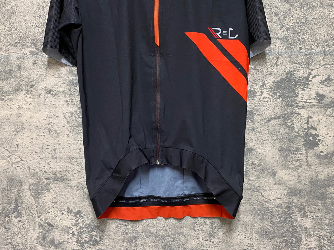JN208 スポーツフル sportful 半袖 サイクルジャージ 黒 赤 M