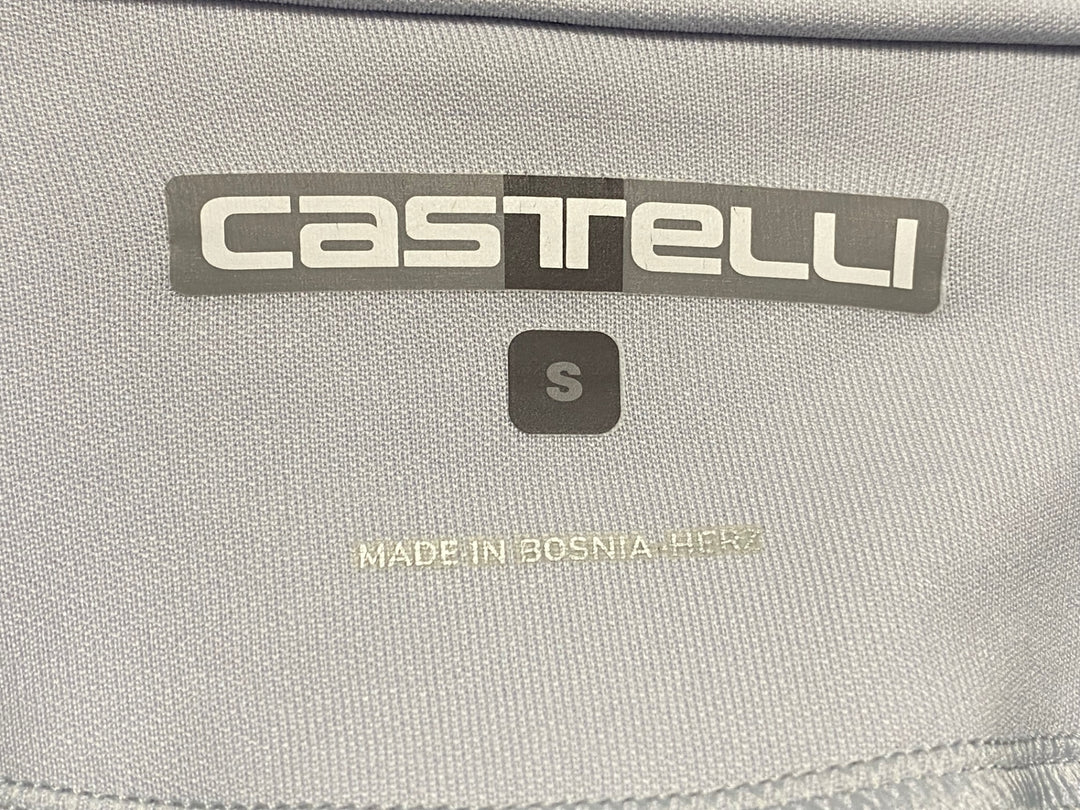 JI038 カステリ CASTELLI 長袖 サイクルジャケット 白 S 裏起毛 GORE-TEX INFINIUM