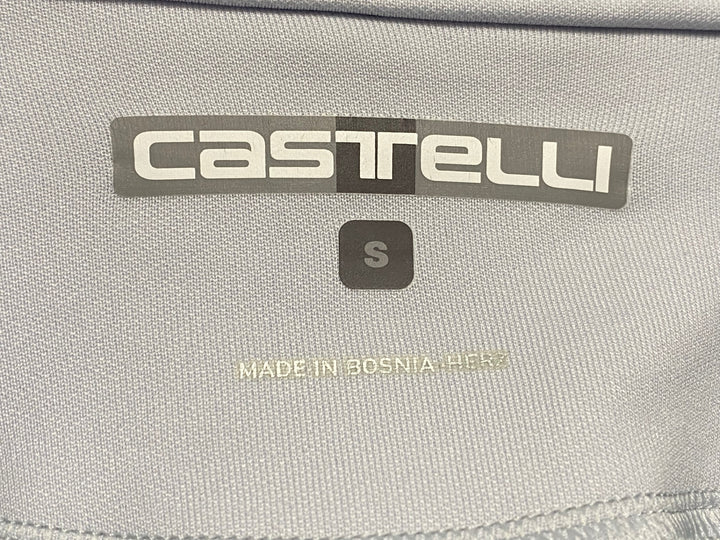 JI038 カステリ CASTELLI 長袖 サイクルジャケット 白 S 裏起毛 GORE-TEX INFINIUM