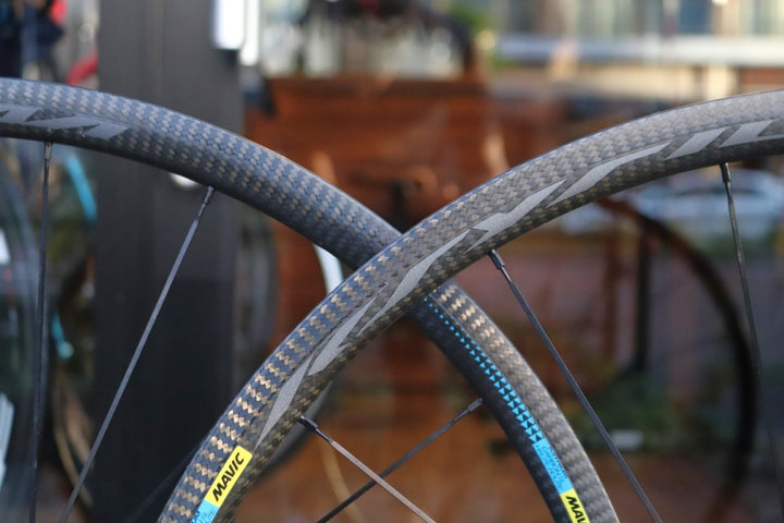 マヴィック MAVIC キシリウム KSYRIUM PRO CARBON SL T HAUTE ROUTE カーボン チューブラー ホイールセット シマノ12/11S 【東京南麻布店】