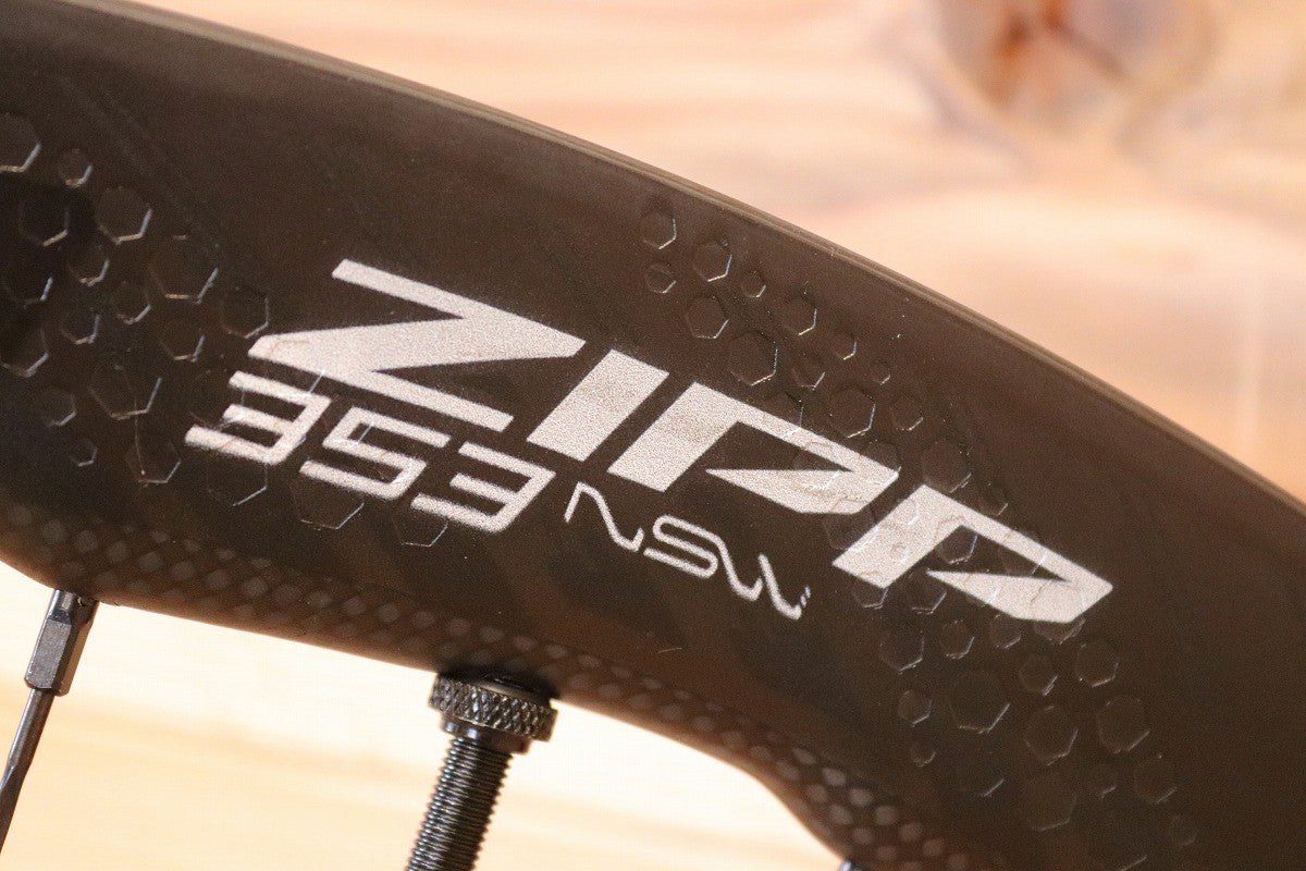 ジップ ZIPP 353 NSW TUBELESS DISC シマノ 11S/12S 25mm フックレス