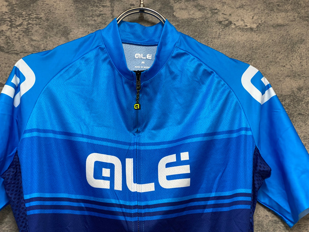 JY978 アレ ALE MAGLIA MC SS JERSEY 半袖 サイクルジャージ M 青