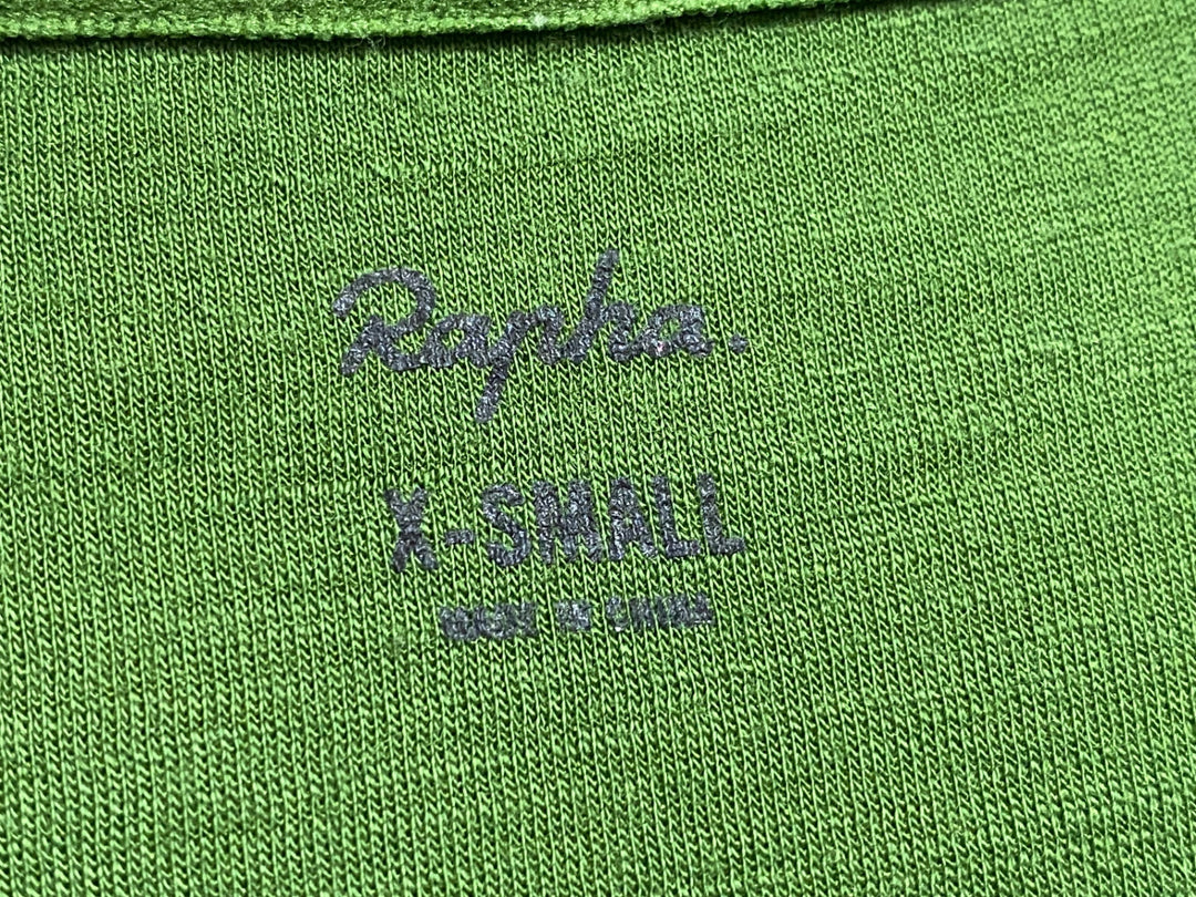 JJ275 ラファ Rapha CLASSIC LONG SLEEVE JERSEY 長袖サイクルジャージ 緑 XS