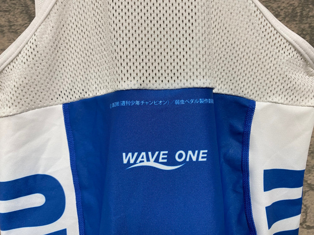 KA467 ウェイブワン WAVE ONE ビブショーツ 青 M 弱虫ペダル 箱根学園