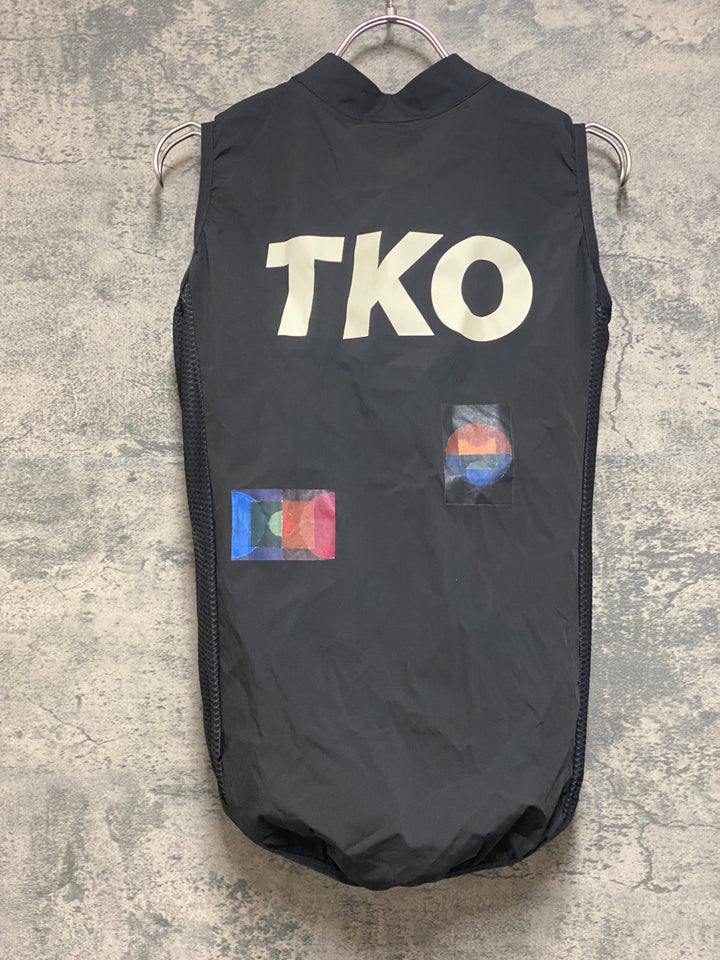 JR932 パスノーマルスタジオ PAS NORMAL STUDIOS T.K.O. Mechanism Stow Away Gilet ジレ サイクルベスト 黒 M