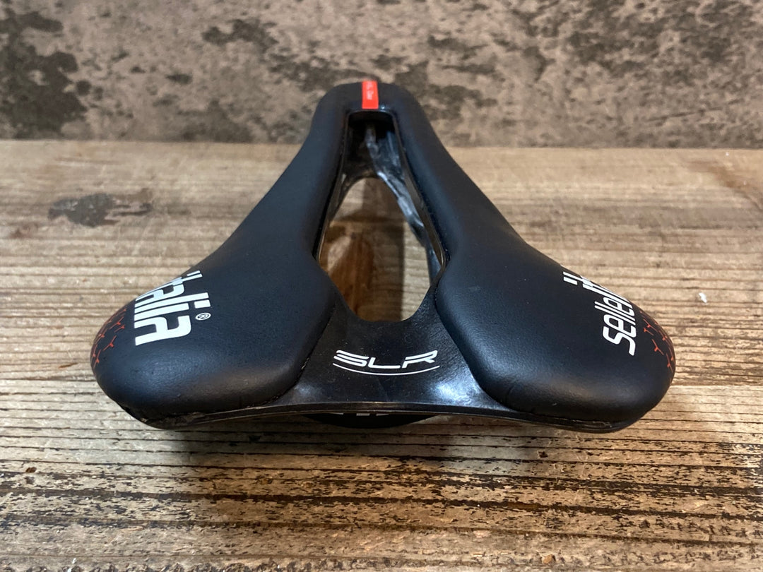JN514 セライタリア Selle Italia SLR PRO TEAM サドル カーボンレール 130mm ※レールクラックのためジャンク