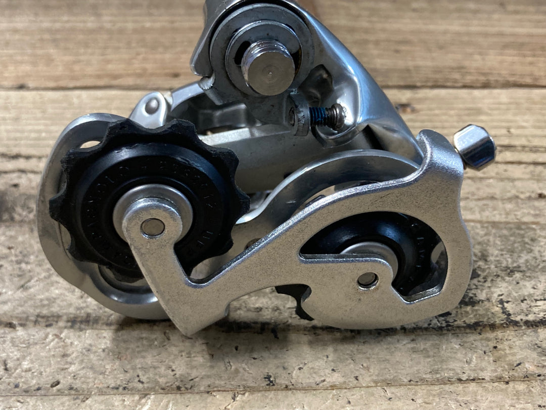 JX876 カンパニョーロ CAMPAGNOLO レコード RECORD リアディレイラー 8S ビンテージ ※固定部ヒビ割れのためジャンク