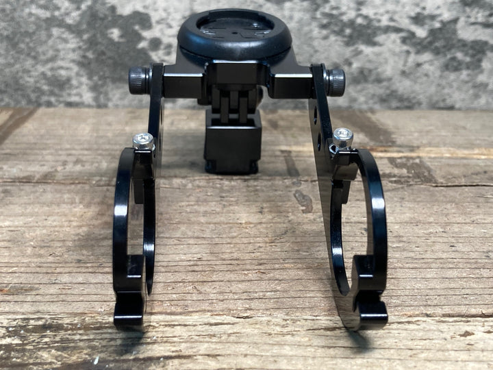JI305 レックマウント REC-MOUNTS サイコンマウント Φ31.8 両持ち GARMIN用 キャットアイライトマウント付属