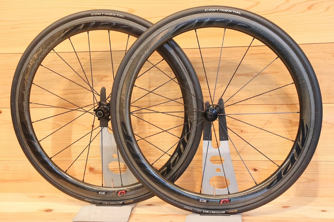 ジップ ZIPP 303 ファイアクレスト FIRECREST カーボン チューブラー ホイールセット シマノ12S/11S 【千葉店】