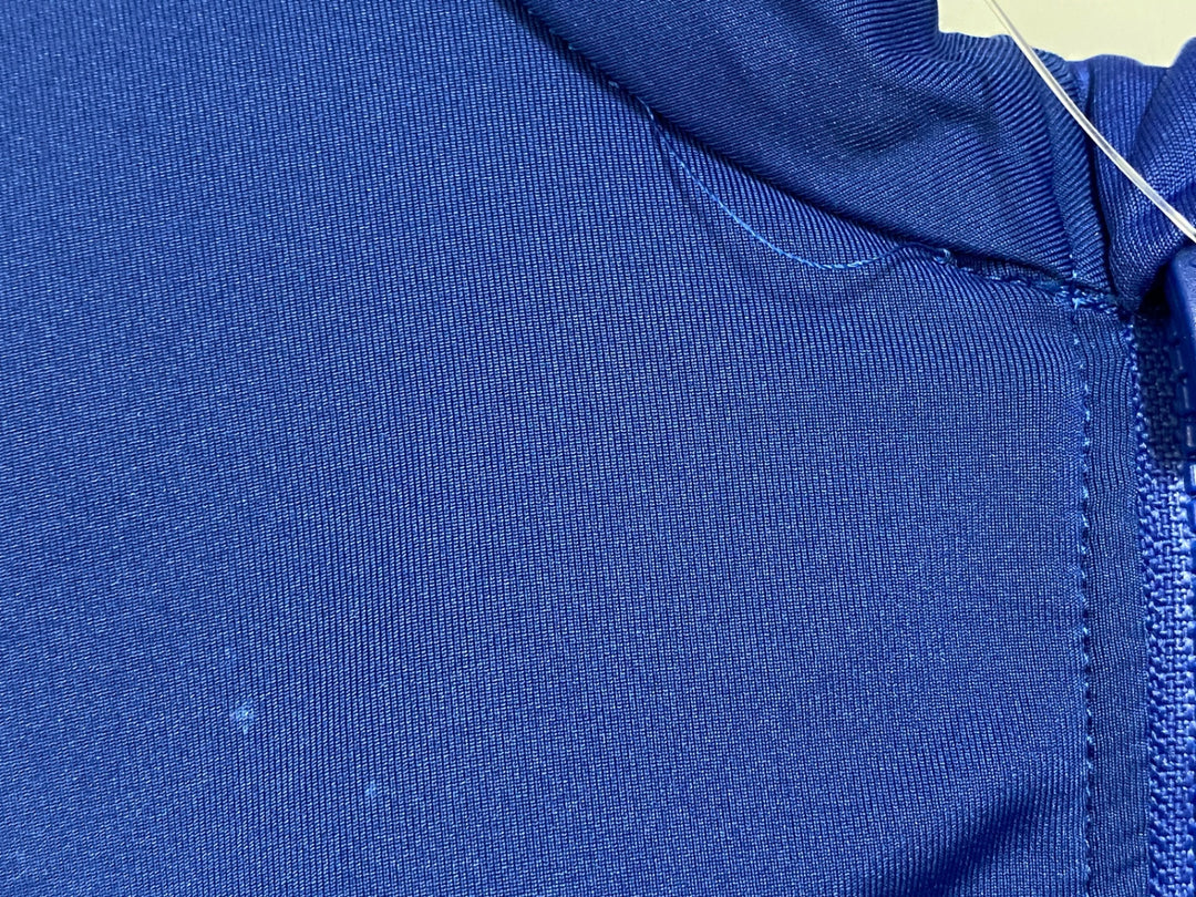 JT178 ラファ Rapha PRO TEAM LONG SLEEVE TRAINING JERSEY 長袖 サイクルジャージ 青 XS ※ほつれ,スレ