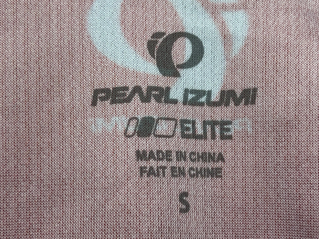 JJ854 パールイズミ PEARL iZUMi ELITE 半袖 サイクルジャージ 赤黒 S BMC