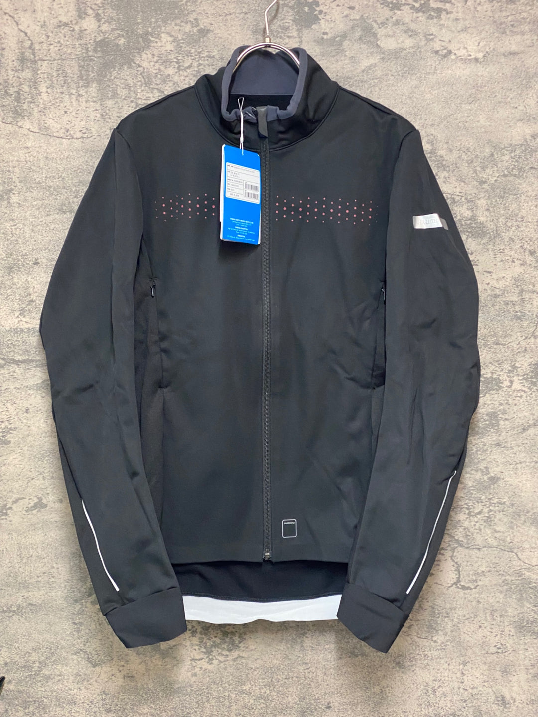 JY870 シマノ SHIMANO 長袖 サイクルジャケット 黒 M 裏起毛