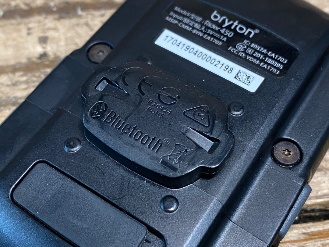 IR566 ブライトン bryton ライダー Rider 450 サイクルコンピューター スピード ケイデン センサー付 動作確認済