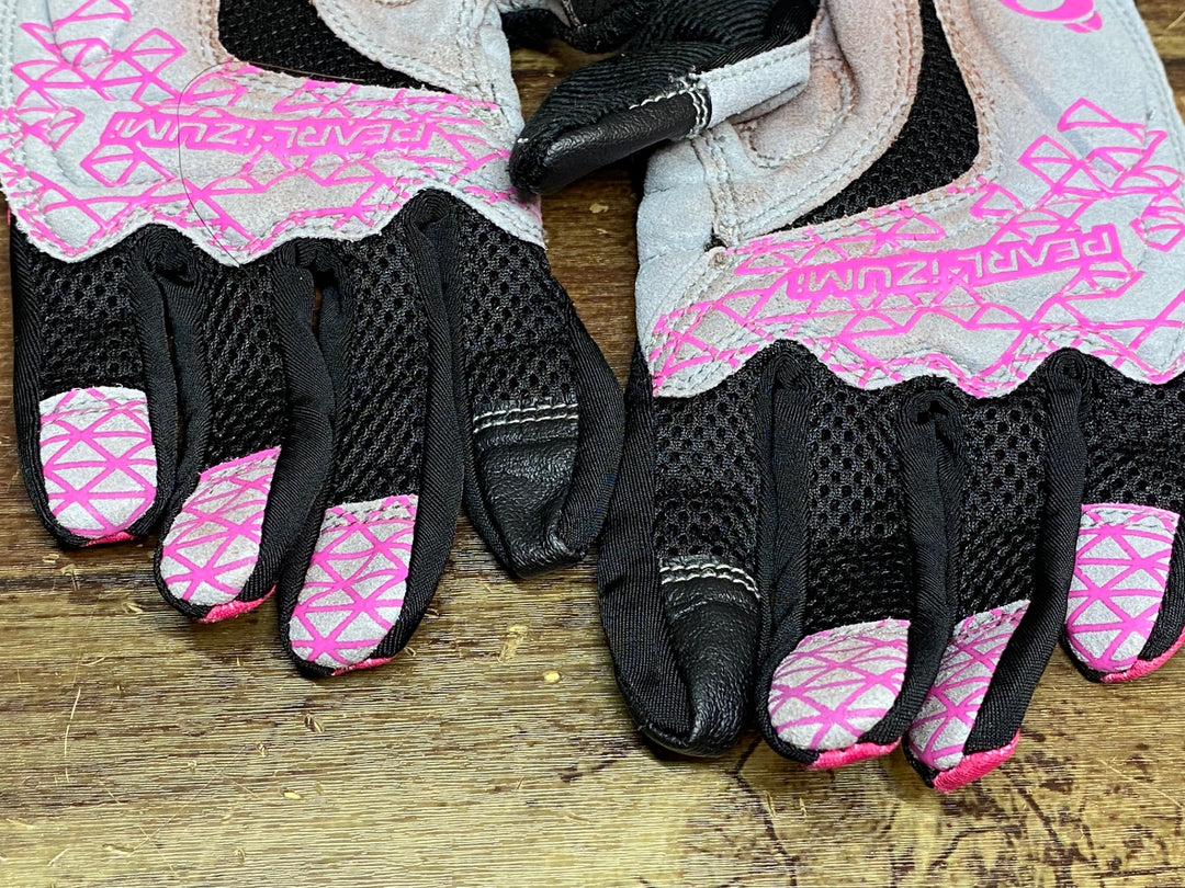 JJ634 パールイズミ PEARL iZUMi 長指 グローブ 黒 ピンク S