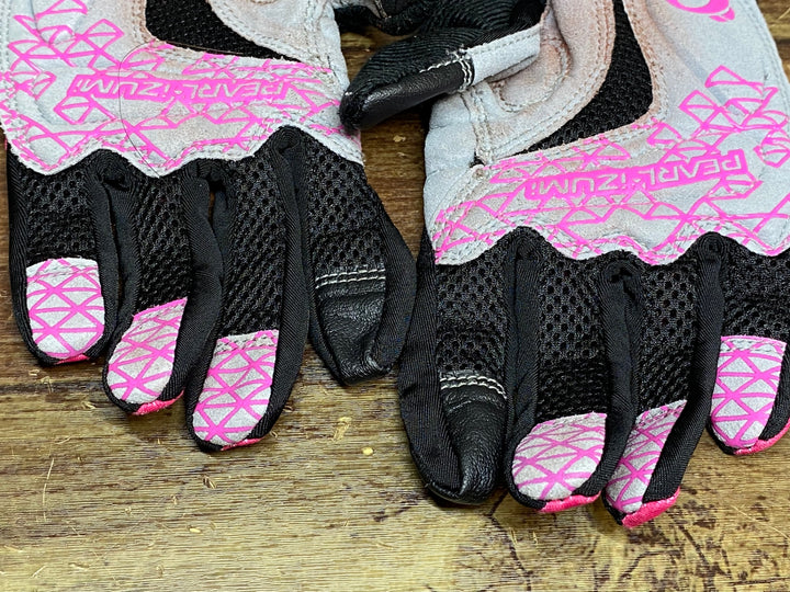 JJ634 パールイズミ PEARL iZUMi 長指 グローブ 黒 ピンク S