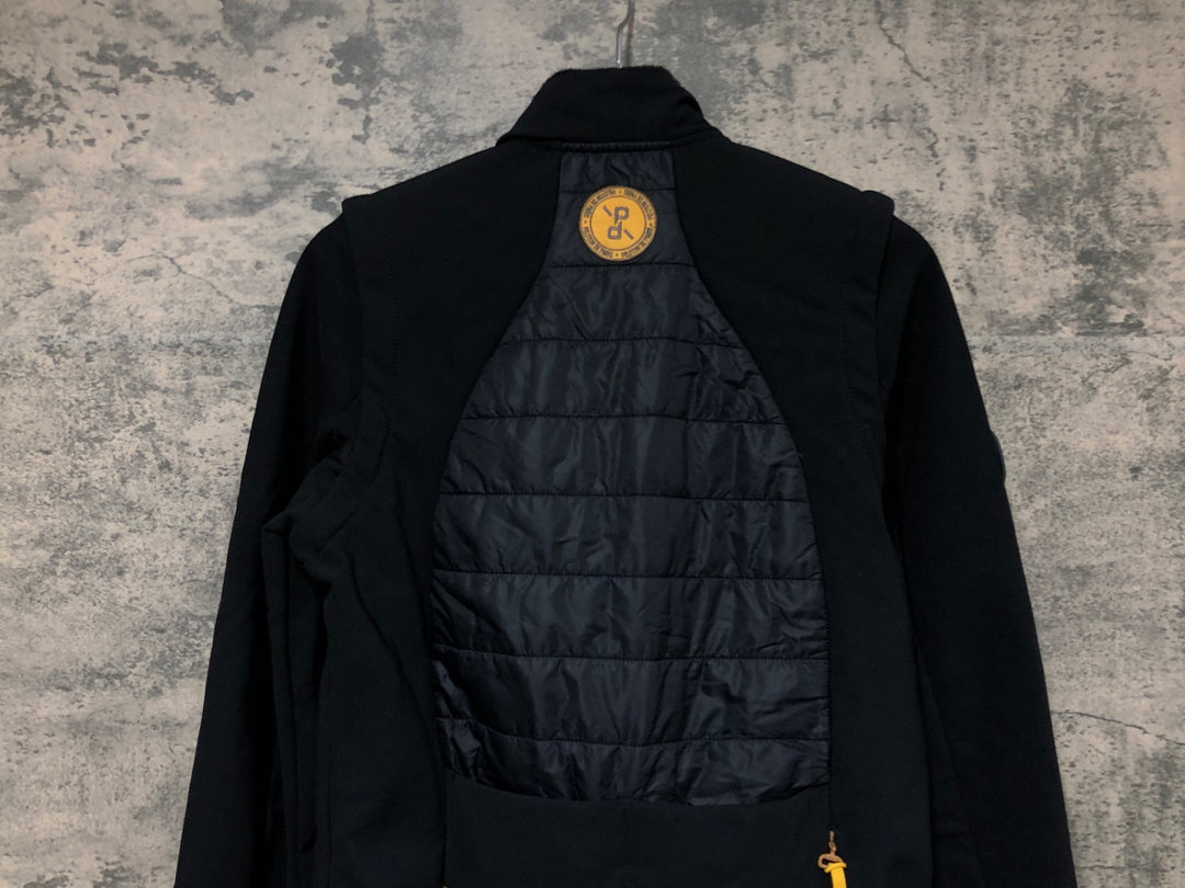 JT910 プロトンドパリ PELOTON DE PARIS Atlas Puffy Jacket /Gilet 長袖サイクルジャケット 黒 S