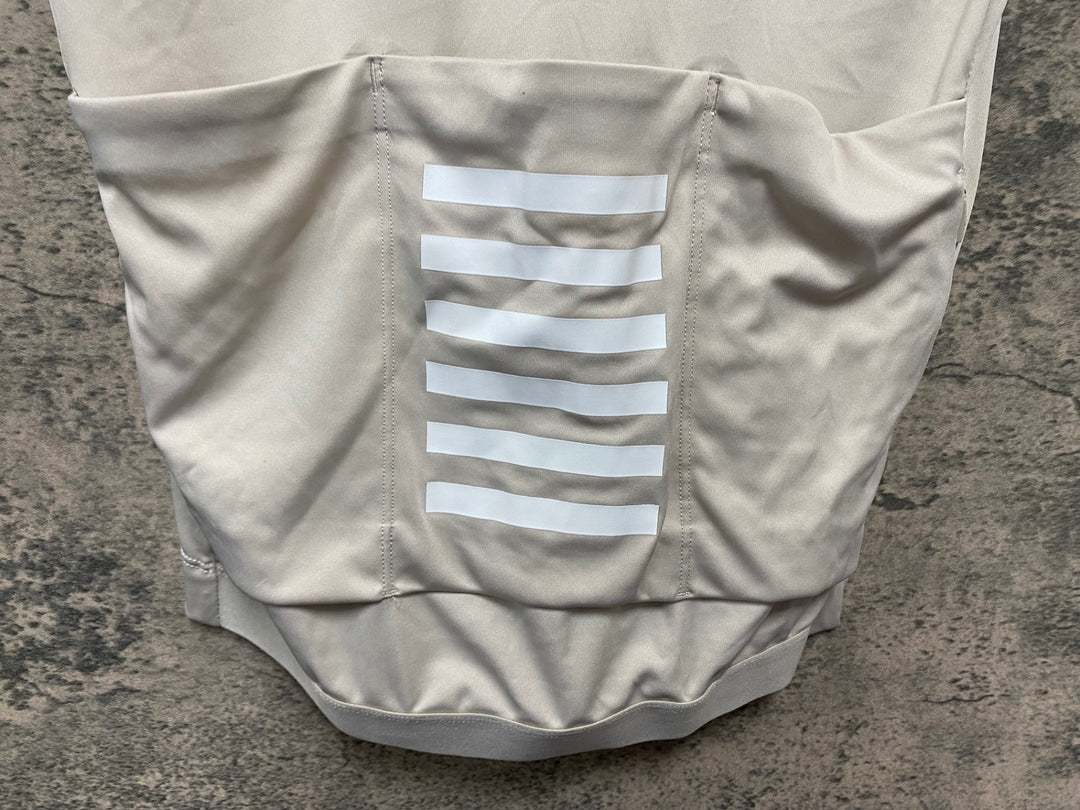 JV381 ラファ Rapha MENS PRO TEAM JERSEY 半袖 サイクルジャージ 白 S