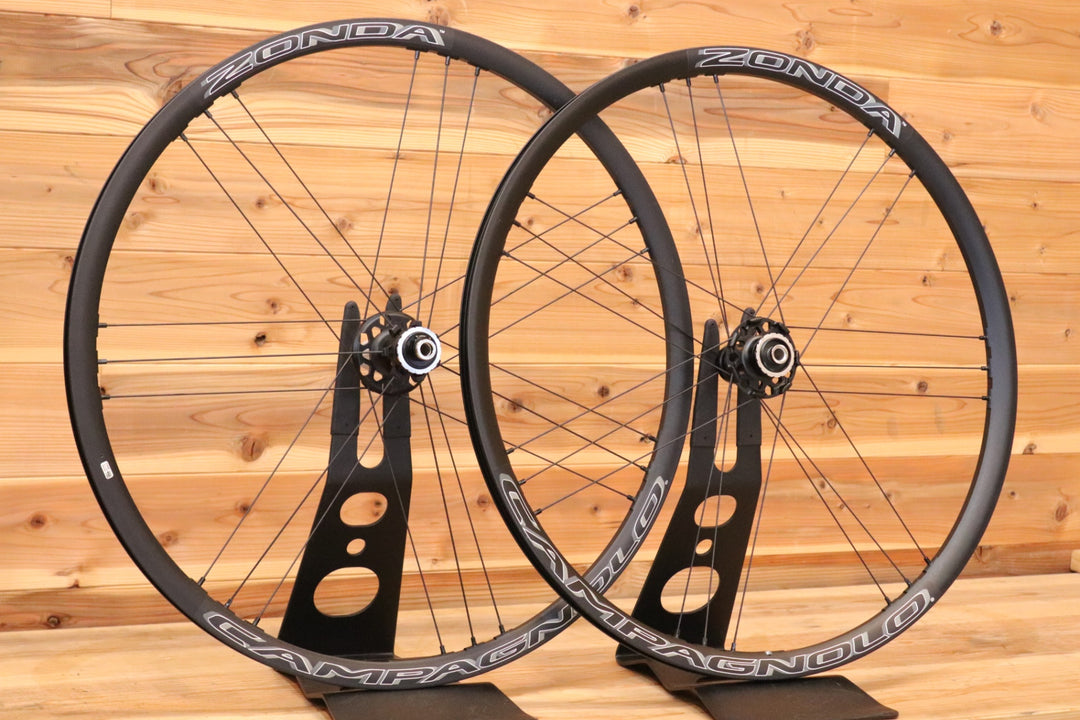 カンパニョーロ CAMPAGNOLO ゾンダ ZONDA DB シマノ 11S/12S 17C アルミ クリンチャー DISC ホイールセット 【広島店】