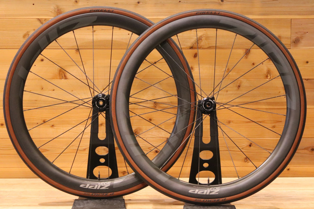 ジップ ZIPP 303S DISC シマノ 11S/12S 23㎜ フックレス カーボン チューブレス ロードバイク ホイールセット 【広島店】