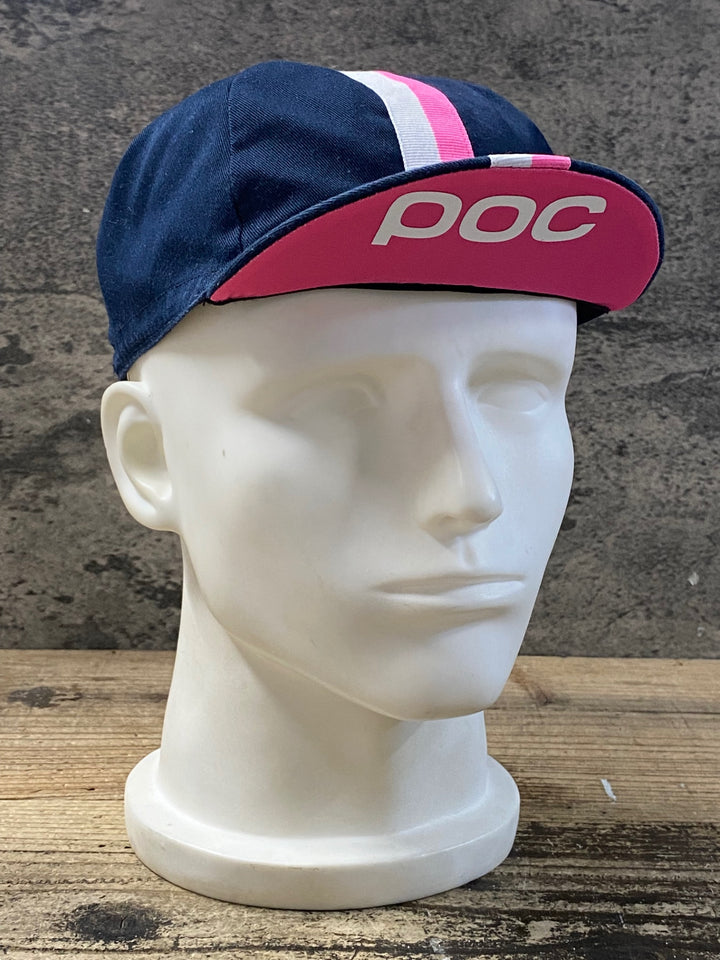 JS664 ポック POC サイクルキャップ 黒 ピンク 白 サイズ不明 タグカット