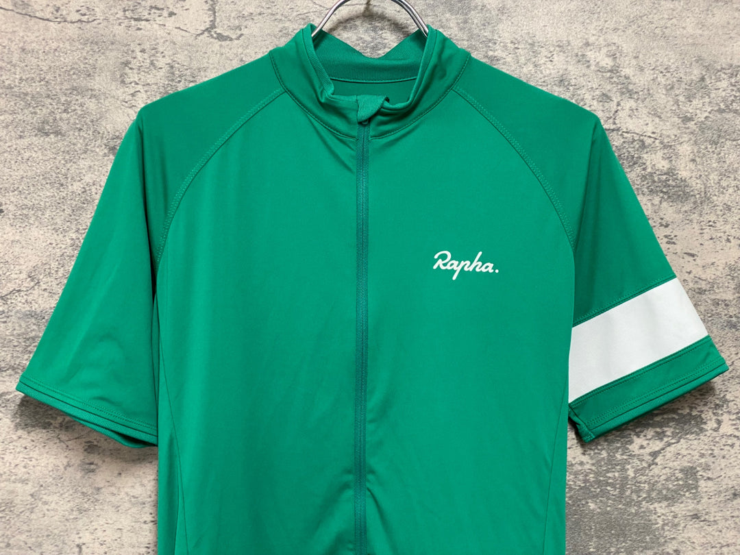 JH087 ラファ Rapha CORE JERSEY 半袖サイクルジャージ 緑 M
