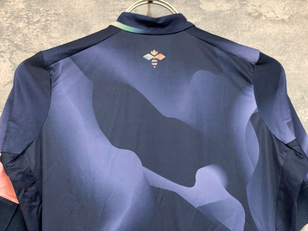 JN756 ラファ Rapha PRO TEAM TRAINING JERSEY 半袖 サイクルジャージ 紺 S