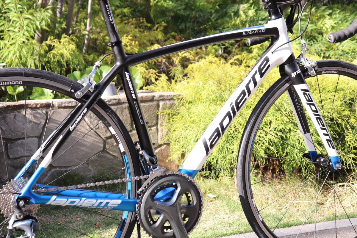 ラピエール LAPIERRE センシウム SENSIUM 100 CP 2015 49サイズ シマノ ティアグラ 4700 MIX 10S カーボン  ロードバイク 【さいたま浦和店】