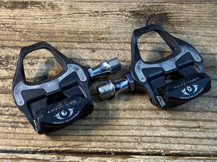 JS738 シマノ SHIMANO アルテグラ ULTEGRA PD-6800 ビンディングペダル SPD-SL +4mm