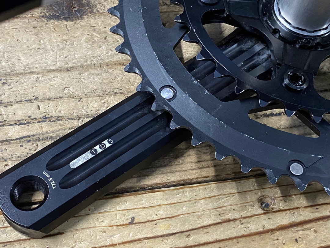 JN398 ローター ROTOR 3D+ POWER パワーメーター クランクセット 52/36T 172.5mm 片側計測