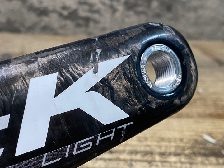 JG533 FSA SL-K LIGHT SRAM 10Sチェーンリング カーボン クランクセット 172.5mm 50/34T BB30 HOLLOW CARBON