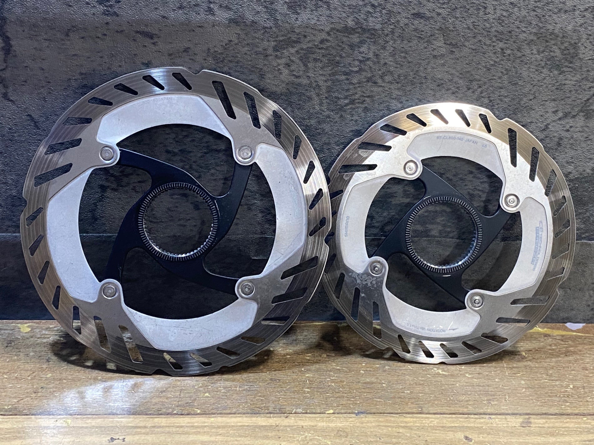 JP450 シマノ SHIMANO RT-CL800 ディスクブレーキローター セット Φ160