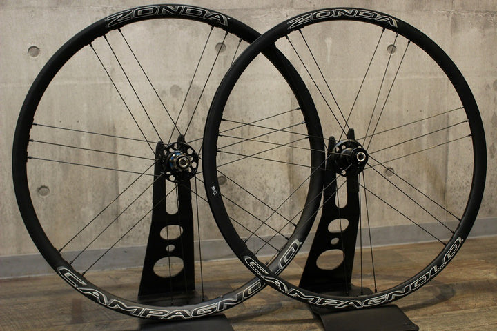 カンパニョーロ CAMPAGNOLO ゾンダ ZONDA DB アルミ クリンチャー ホイールセット カンパ 11S/12S 【名古屋店】