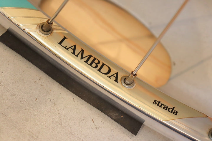 カンパニョーロ CAMPAGNOLO ラムダ ストラーダ LAMBDA STRADA リム 手組 アルミ チューブラー ホイールセット ボスフリー 【千葉店】