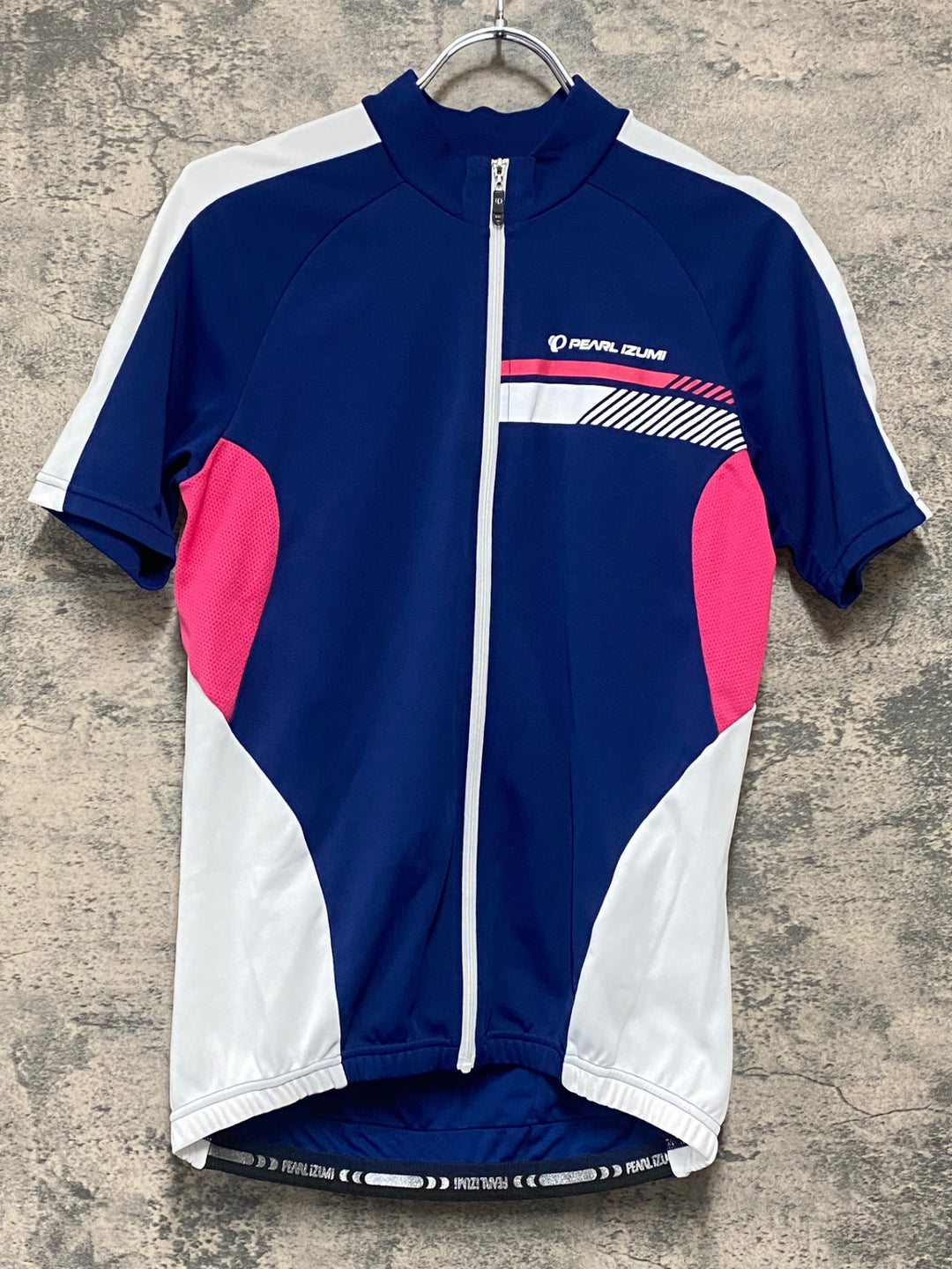 KJ203 パールイズミ PEARL iZUMi 半袖 サイクルジャージ L 紺
