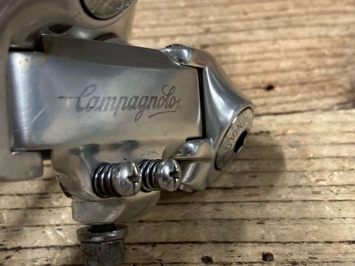 JU349 カンパニョーロ CAMPAGNOLO ユークリッド EUCLID リアディレイラー ロングケージ 8S ※プーリー割れのためジャンク