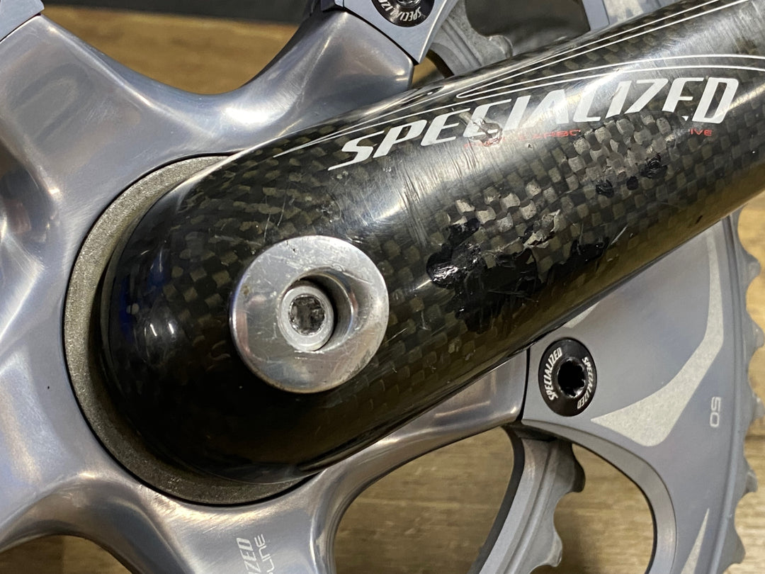 JR946 スペシャライズド SPECIALIZED カーボン クランク 50/34T 172.5mm