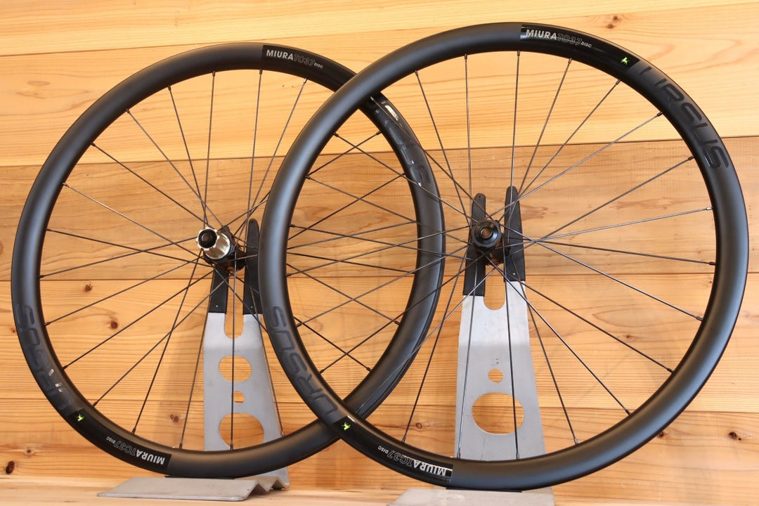 【未使用品！】 ウルサス URSUS ミウラ MIURA TC37 DISC カーボン チューブレス ホイールセット カンパ12/11S 【千葉店】