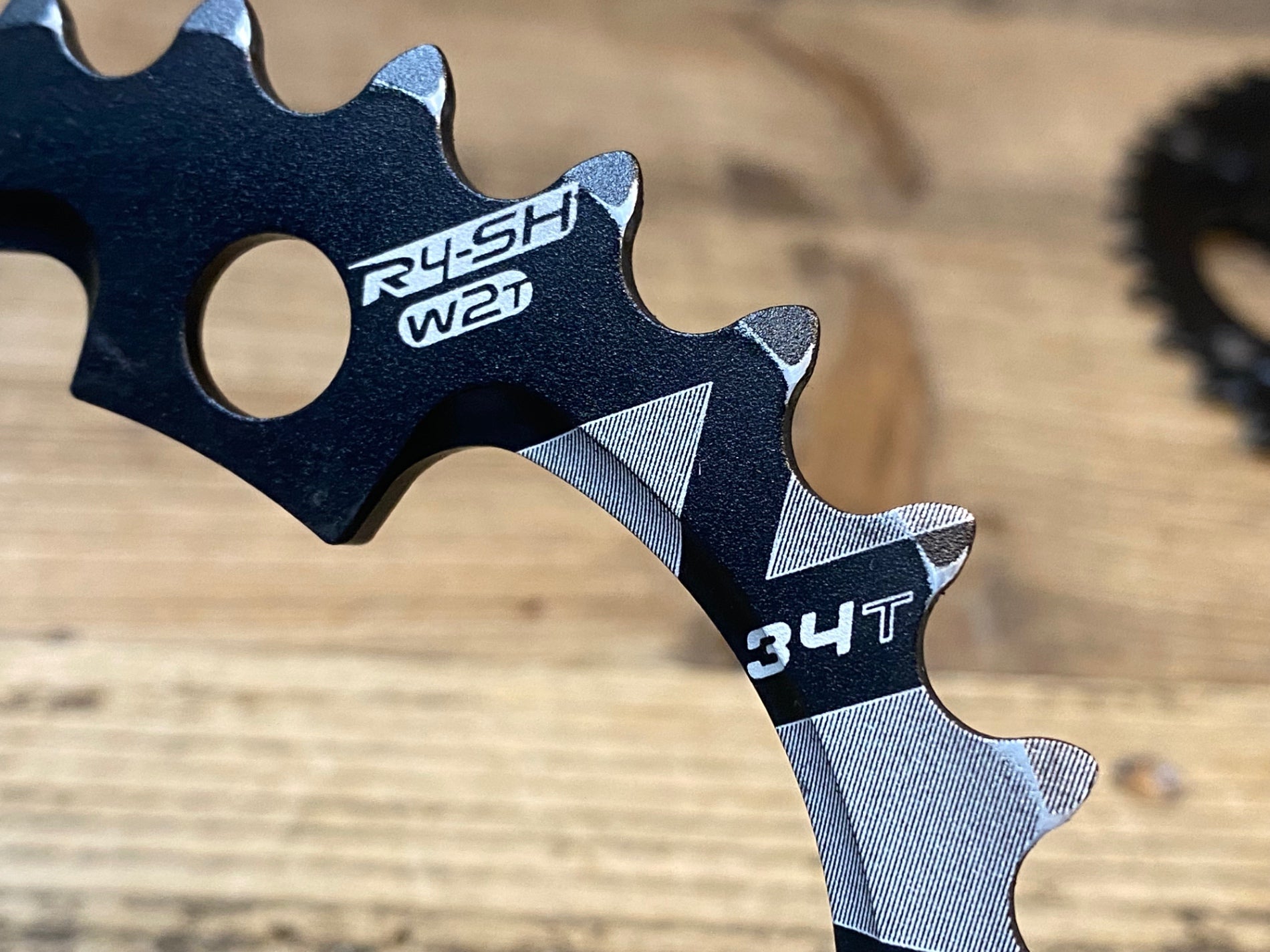 JK579 リデア RIDEA 楕円 チェーンリング セット 50/34 4H BCD110